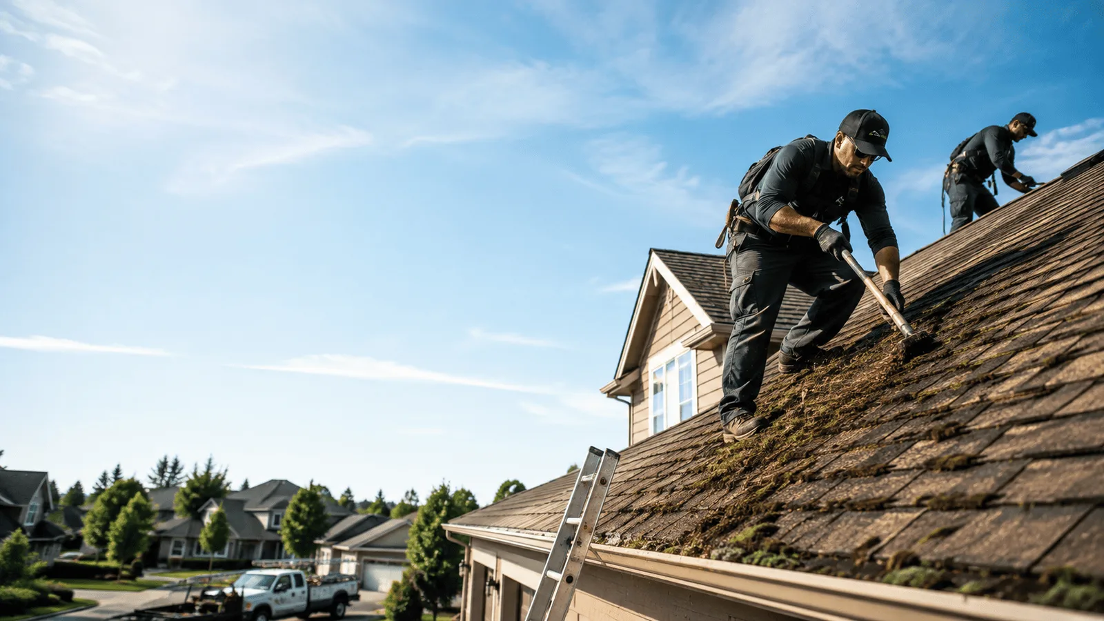 Roof Moss Removal in Fairland, MD near me